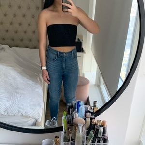 Aritzia Babaton black Essamba tube top (XS)